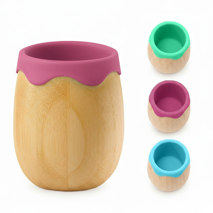 Bambuskind Kindertasse – 100 % Bambus, BPA-frei & plastikfrei