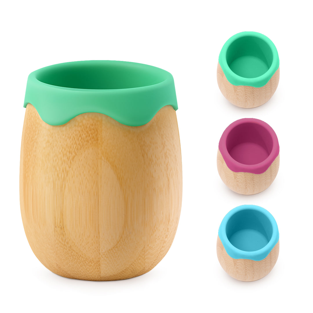 Bambuskind Kindertasse – 100 % Bambus, BPA-frei & plastikfrei – bambuskind