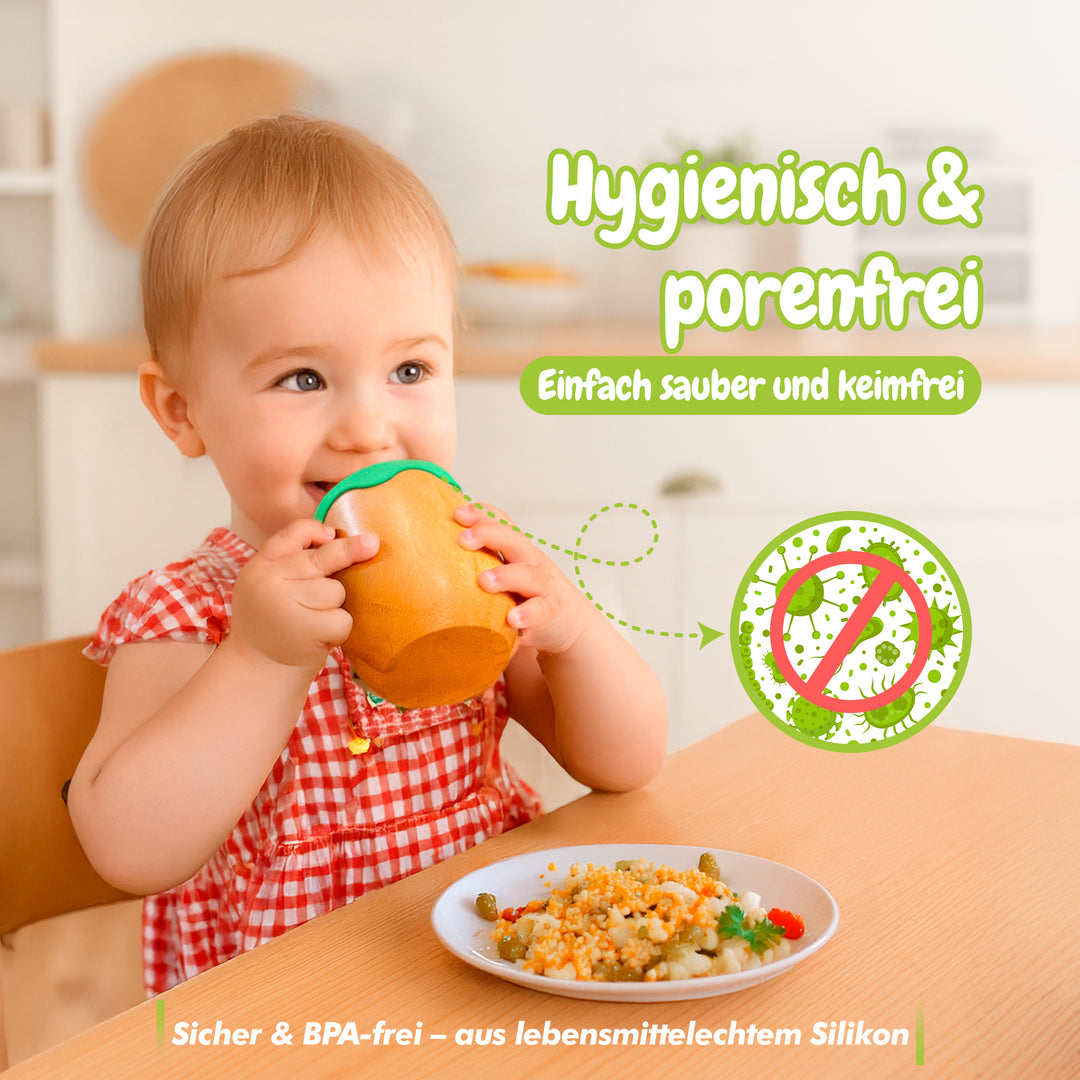 Bambuskind Kindertasse – 100 % Bambus, BPA-frei & plastikfrei – bambuskind