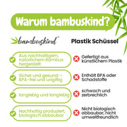Bambuskind Kindertasse – 100 % Bambus, BPA-frei & plastikfrei